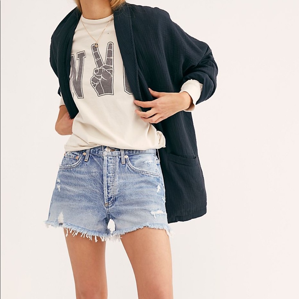 AGOLDE parker shorts